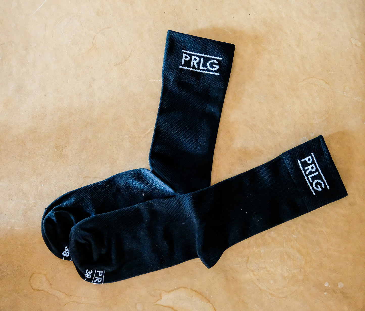 PRLG Fietssok Basis Zwart