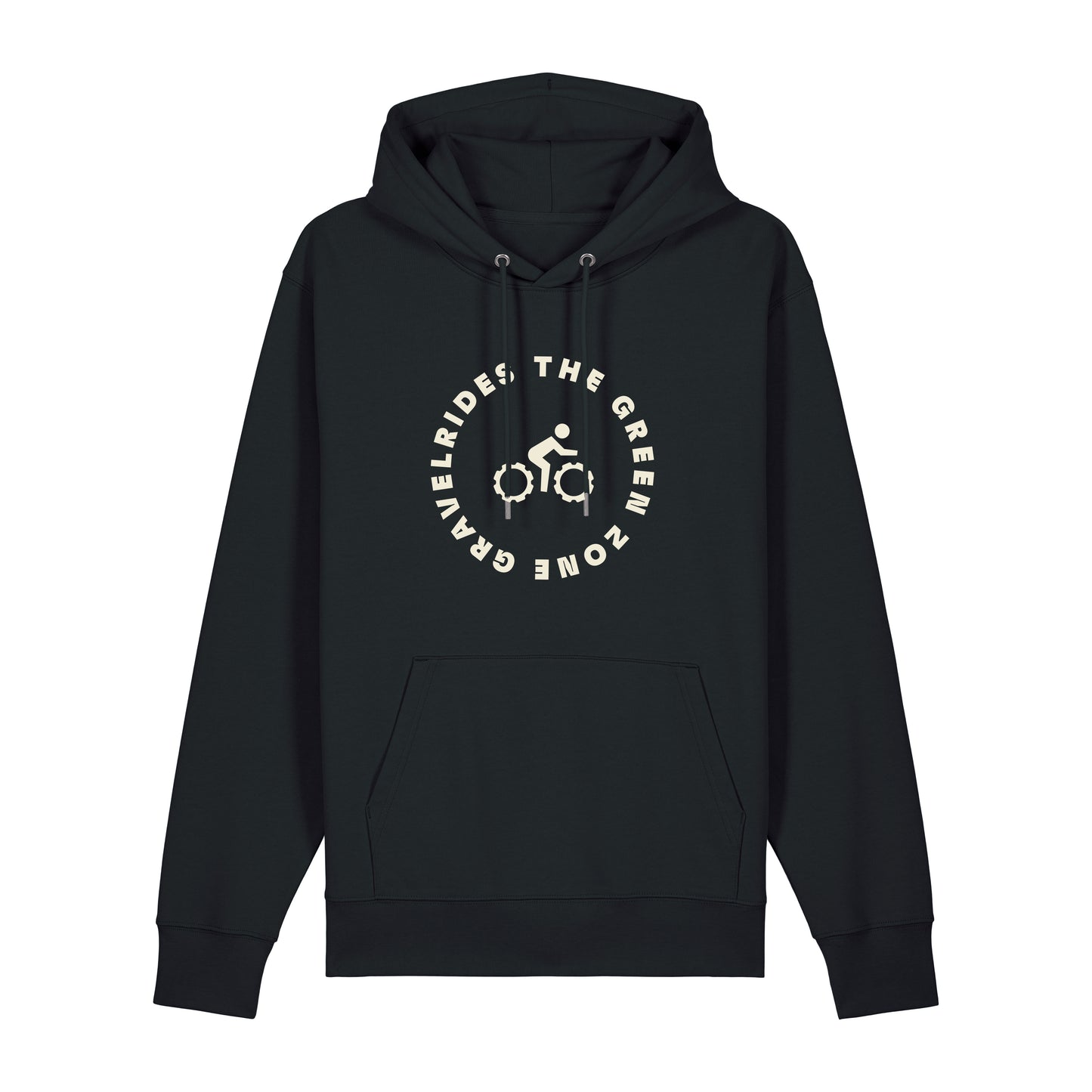 The Green Zone Hoody - Zwart met Beige