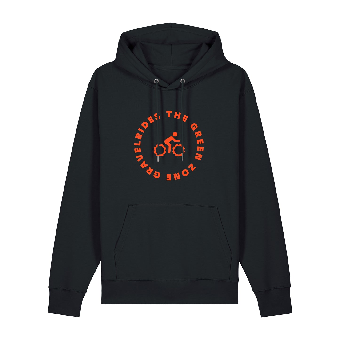 The Green Zone Hoody - Zwart met Oranje