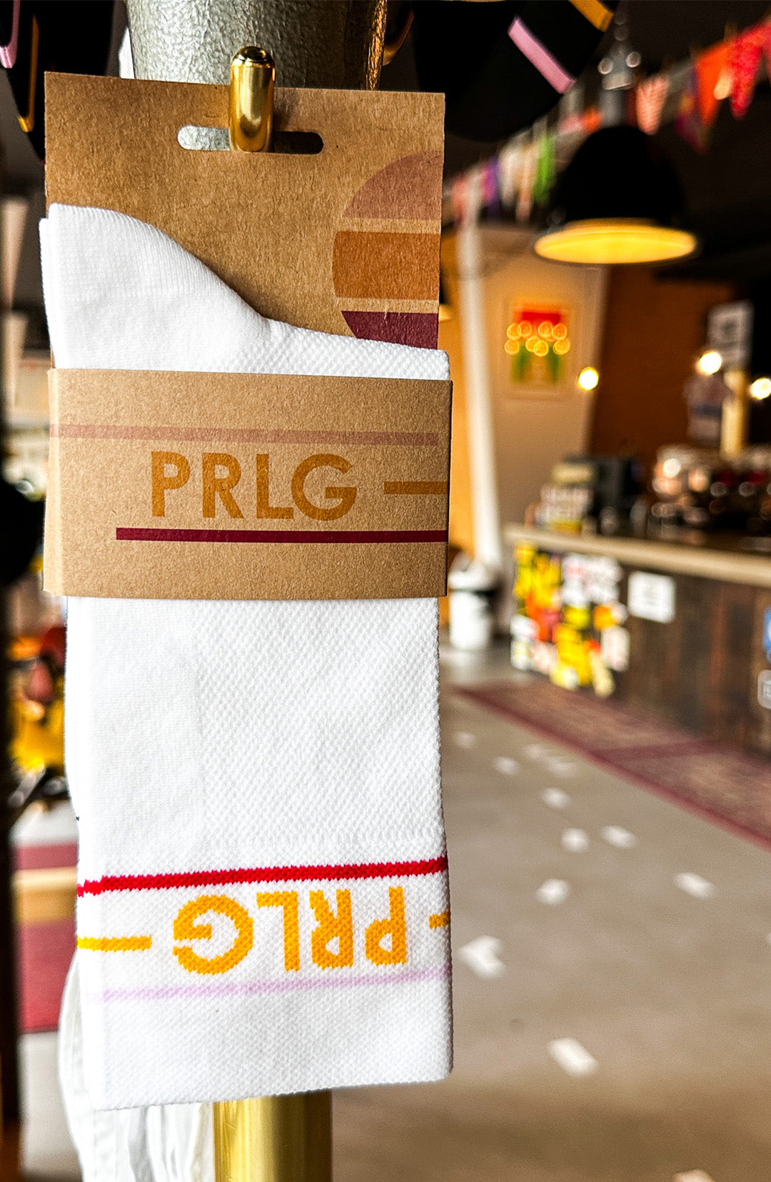 PRLG Fietssok Wit