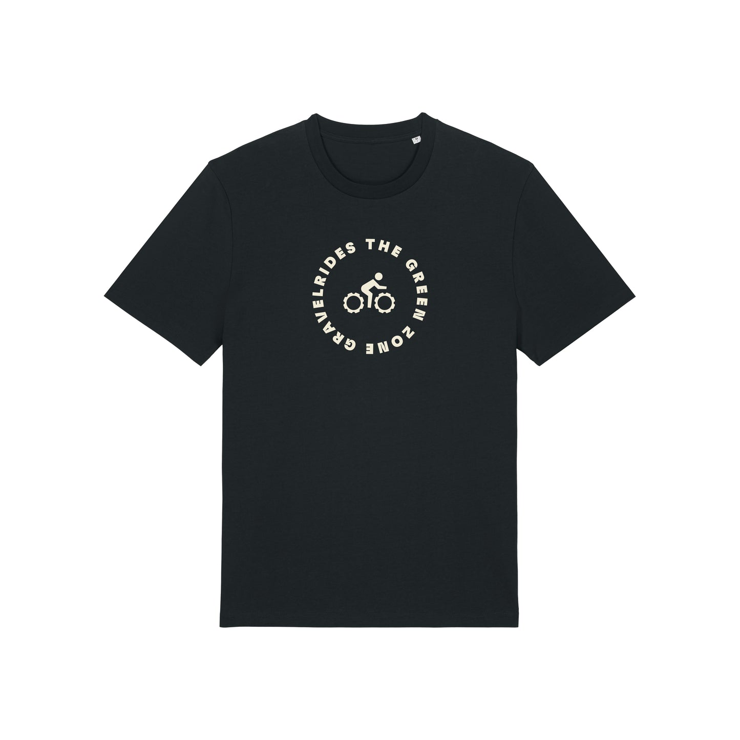 The Green Zone T-shirt - Zwart met Beige