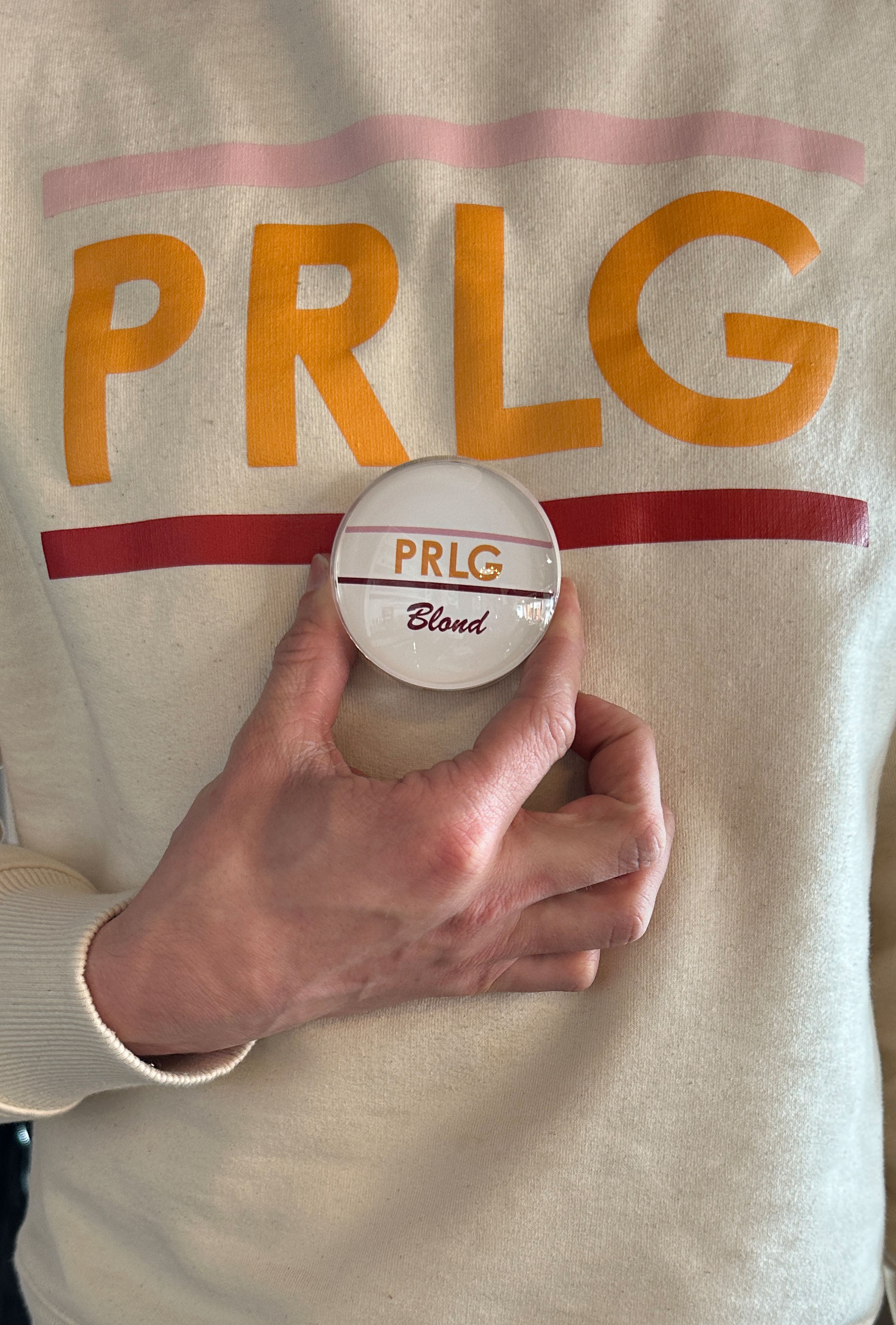 PRLG blond, biertje, uit het cafe