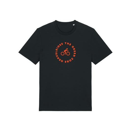 The Green Zone T-shirt - Zwart met Oranje