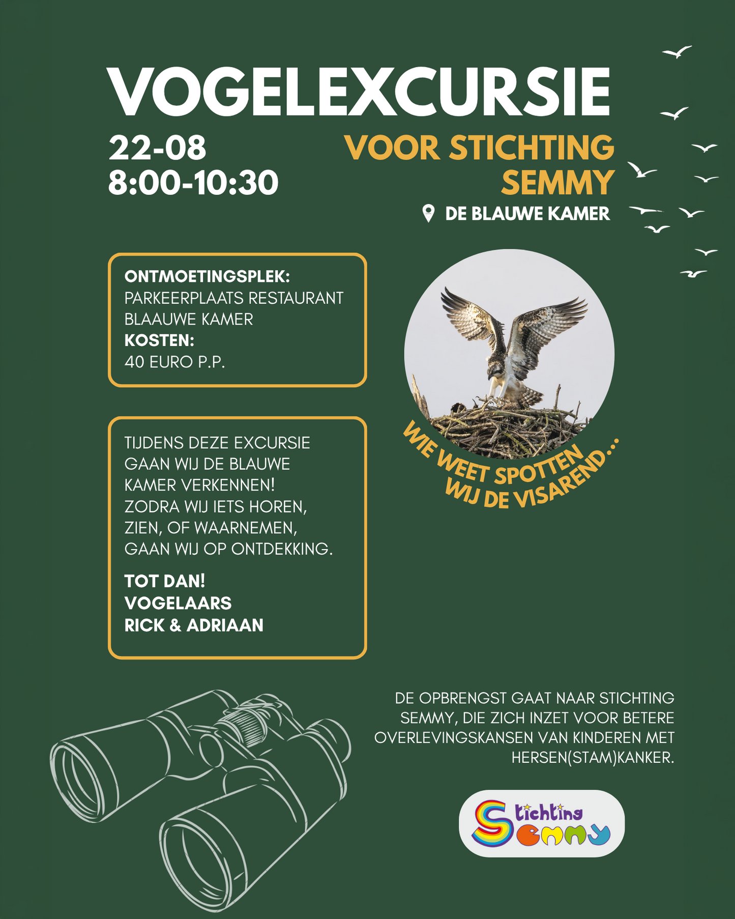 Vogelexcursie (22 augustus)