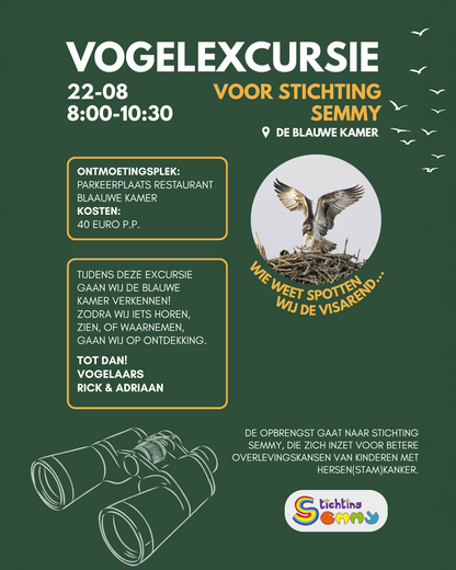 Vogelexcursie (22 augustus)